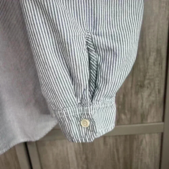 CP Shades Top Small Tunic Popover Striped Long Sleeves Sz S - Picture 6 of 11